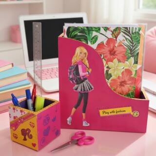 School Desk Set