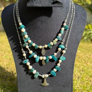 combined blue apatite