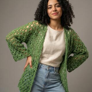 Spring refresh cotton cardigan