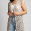 Modern Lacey Crochet Summer Vest