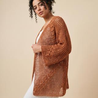 Summer crochet cardigan