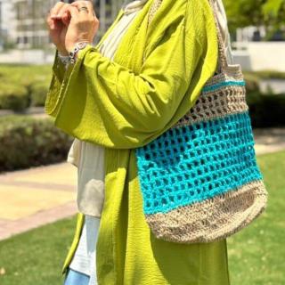Lagoon tote, Blush Tote, Sunset tote