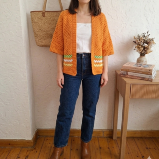 Handmade summer cardigan