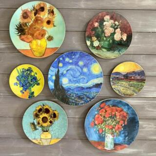 "Van Gogh" Wall Plates Collection