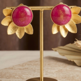 Flower earrings