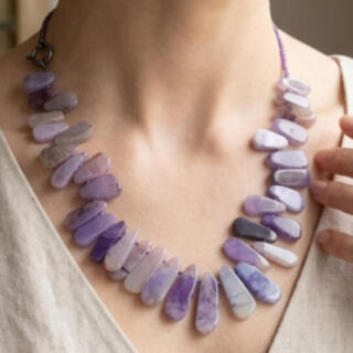 Necklace Lavender Amethyst