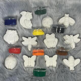 Concrete coloring shapes