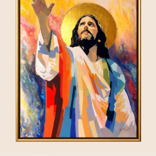 Miracle Maker Acrylic Painting