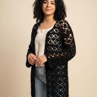 Night lace cardigan