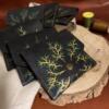 Golden leaves wallet