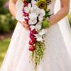 Elegant Orchids bridal bouquet.