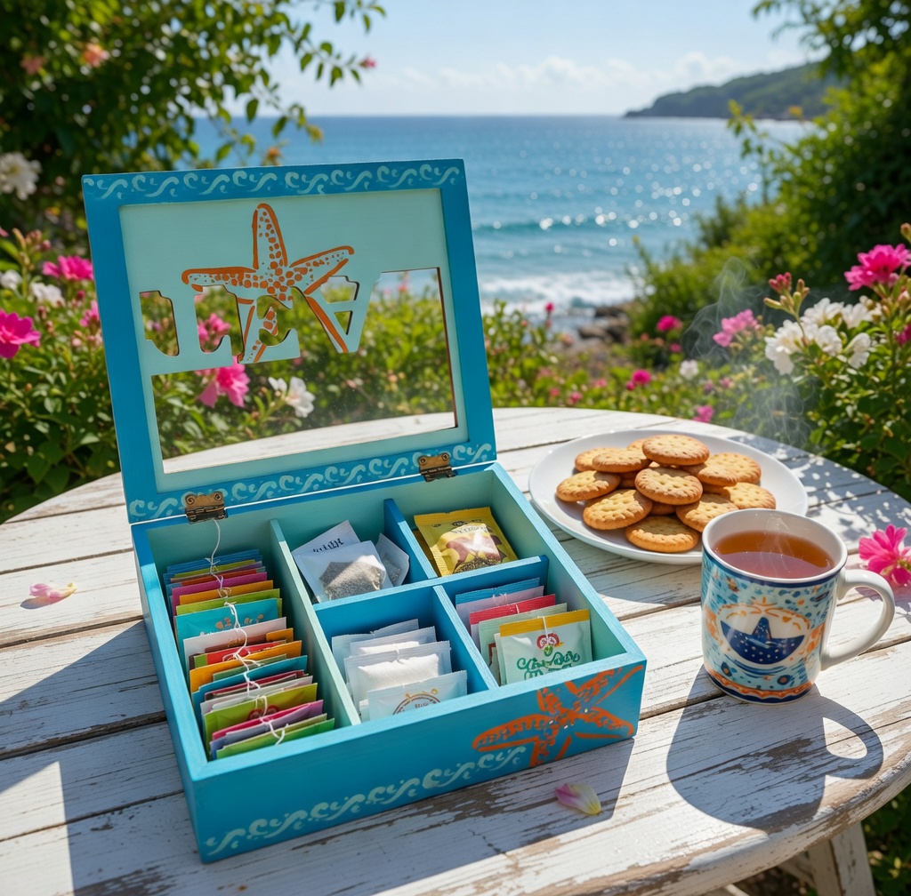 Summer Set: Tea Box, Tray and Coasters 3 image 118