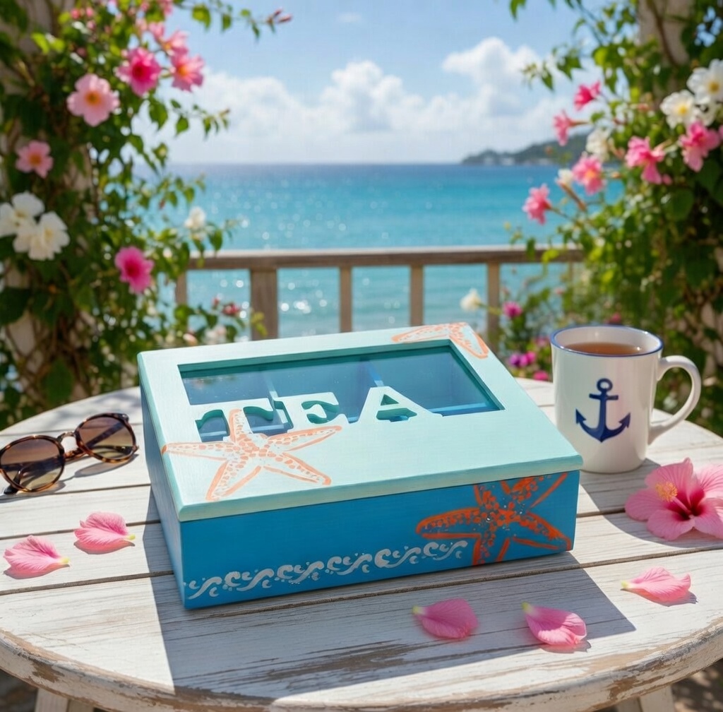 Summer Set: Tea Box, Tray and Coasters 2 image 58