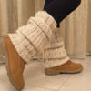 crochet leg warmer