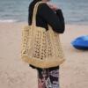 crochet beach bag
