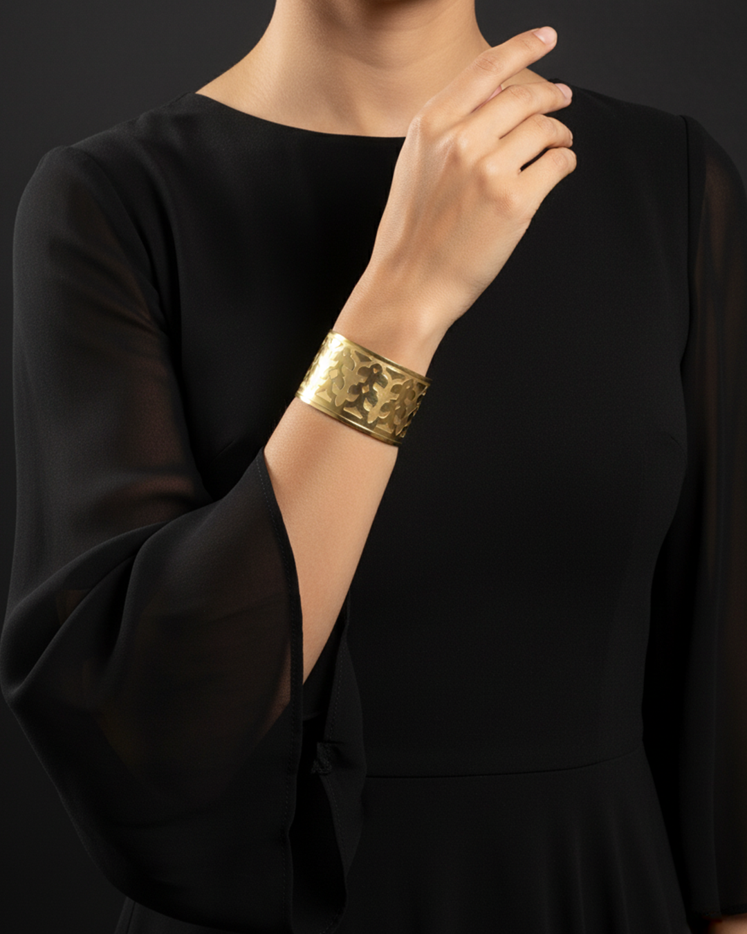 Handmade Khosrow Pasha cuff for women 2 khosrow pacha cuff 6