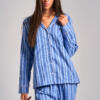 Powder Blue Striped Castor