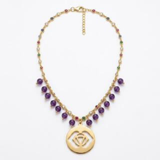 Gold plated necklace