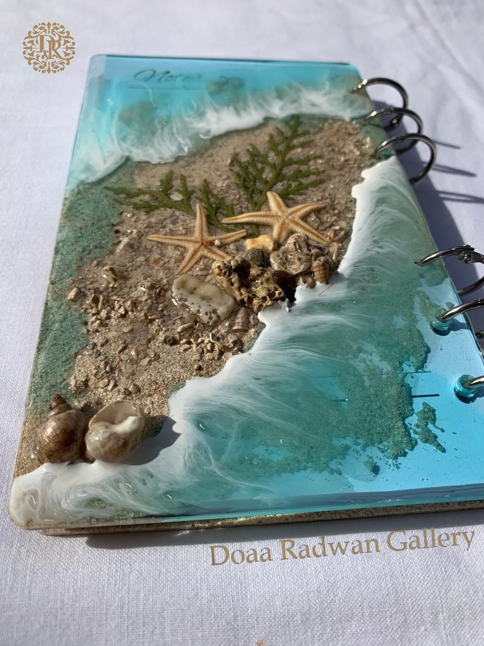 Deep Blue Diary - Resin Notebook 4 notebook1 1