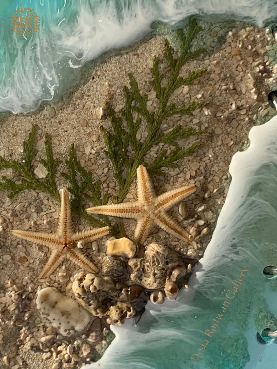 Deep Blue Diary - Resin Notebook 7 notebook1 4