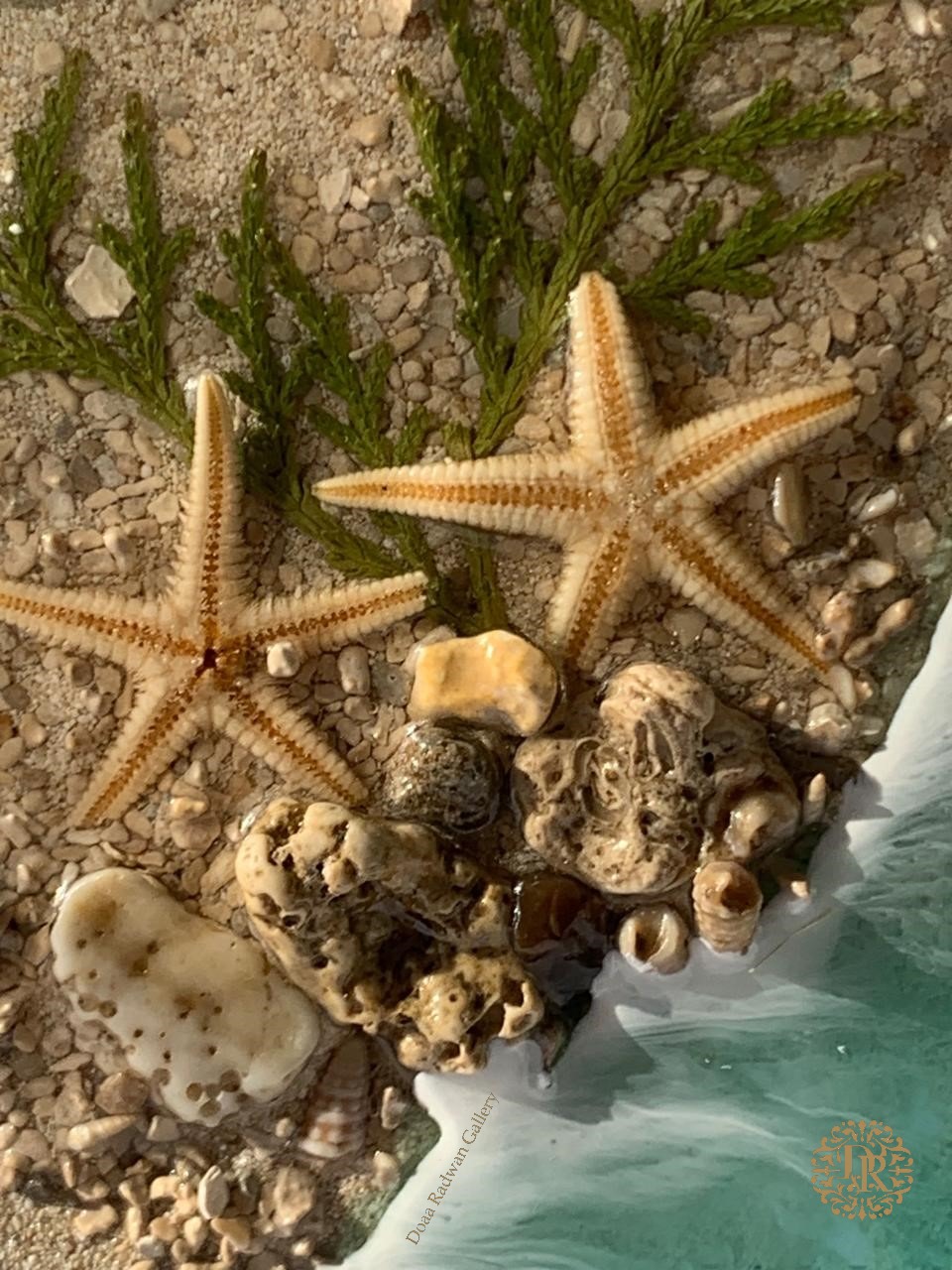 Deep Blue Diary - Resin Notebook 3 notebook1 5