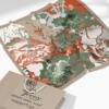 Oil & Orange Square scarf