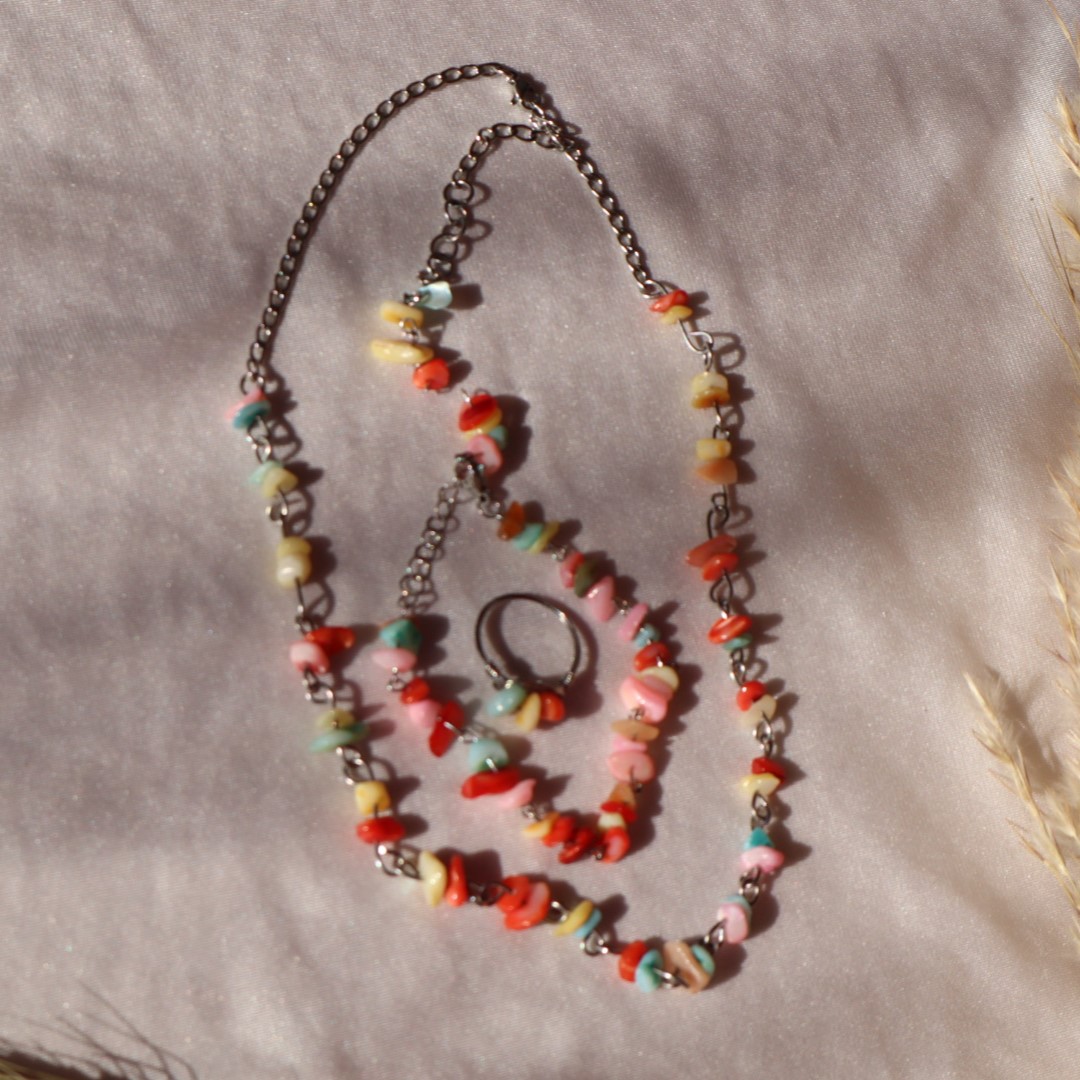 german silver necklace 3 ل