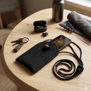 Mini mobile crossbody bag