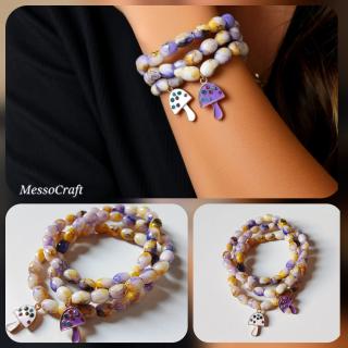 Purple | Yellow 3 set bracelets