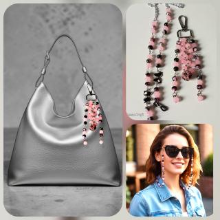 Rose | Black butterflies 2 pcs set