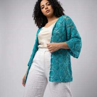 Summer crochet cardigan