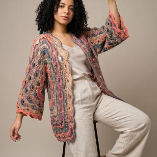 Summer crochet cardigan