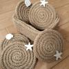 Jute coaster set with box