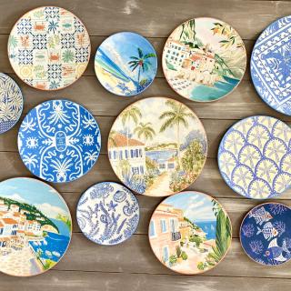 "Montenegro" Wall Plates Collection