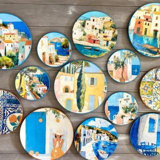 "Mallorca" Wall Plates Collection