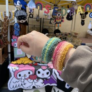 Handmade Punch Needle Bracelet