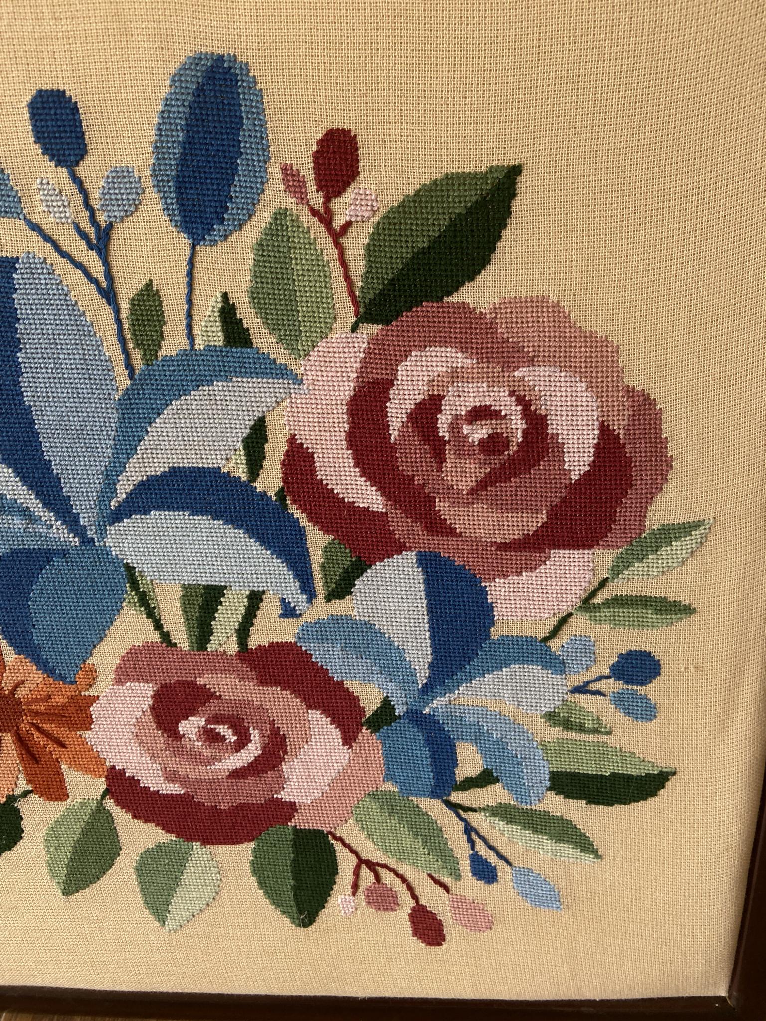 Square Handcrafted Floral Colored Tableau 4 IMG 0753 scaled