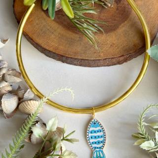 Mediterranean Soul Cuff Necklace