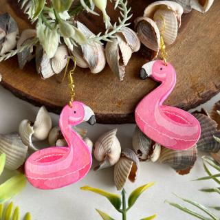 Flamingo Float Earrings