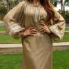 golden dress