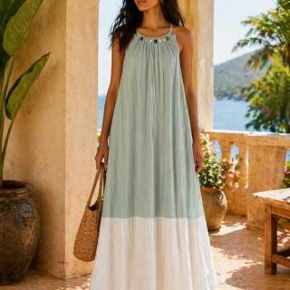 Agate Breeze Cotton Dress