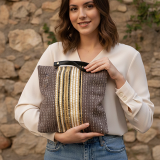 كلاتش مطرز بالوان عصريه