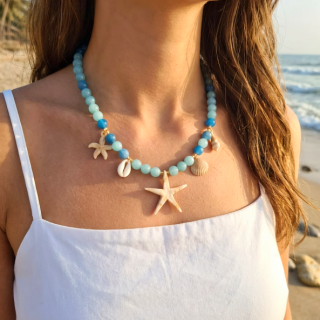 Starfish necklaces