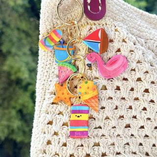Summer Pop Bag Charms