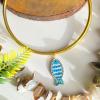 Mediterranean Soul Cuff Necklace