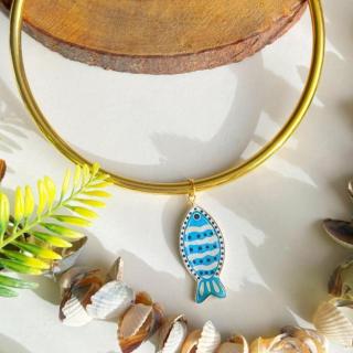 Mediterranean Soul Cuff Necklace