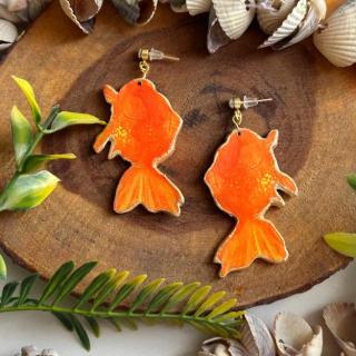 Goldfish Earrings
