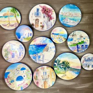 "Santo" Wall Plates Collection