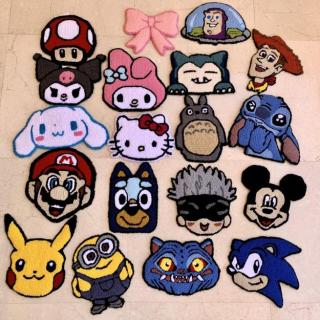 Handmade characters wall hanging