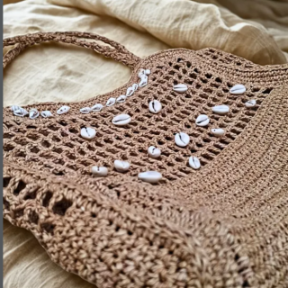 RAFIA BEACH BAG
